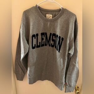 League Gray Clemson Tigers Sweatshirt